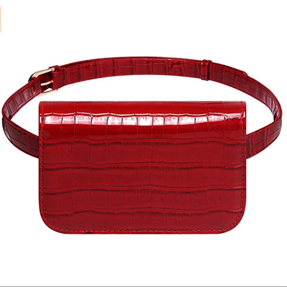 🆕 Crocodile Waist Purse